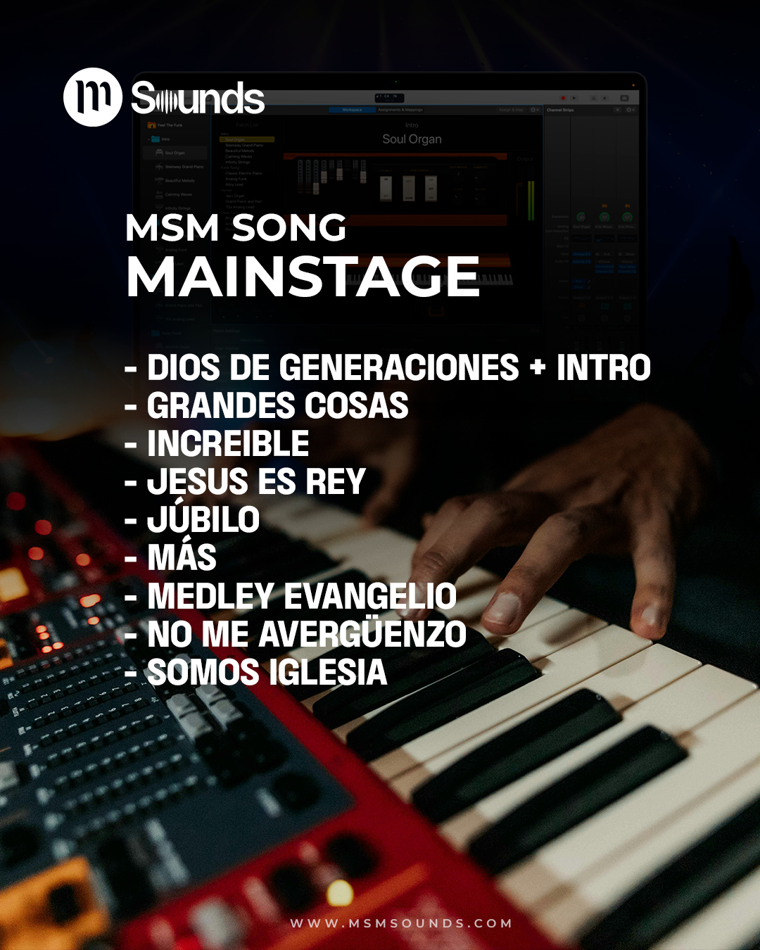 MAINSTAGE - MSM SONG MAINSTAGE PACK