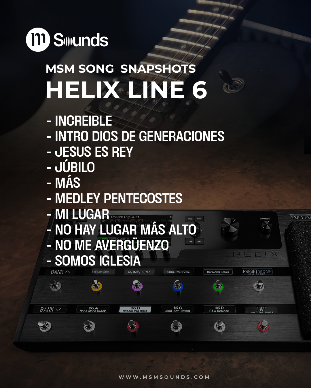 HELIX - MSM SONG SNAPSHOTS PACK