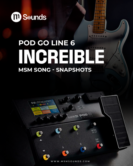 POD GO - INCREÍBLE MSM SONG SNAPSHOTS