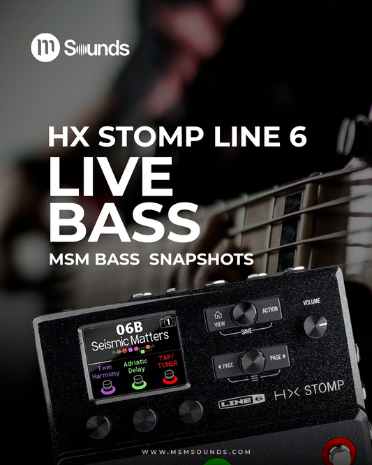 HX STOMP - LIVE BASS SNAPSHOTS