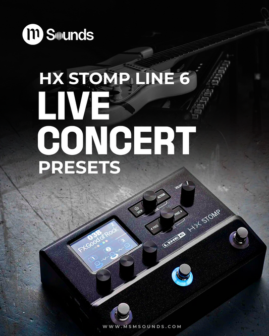 HX STOMP - LIVE CONCERT PRESETS