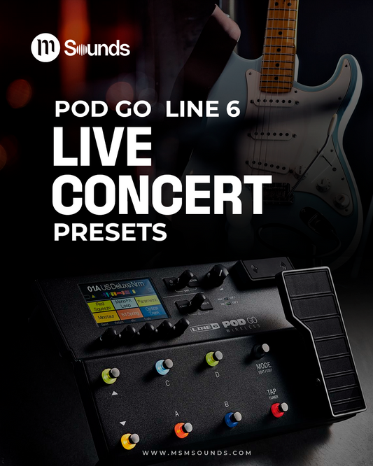 POD GO - LIVE CONCERT PRESETS