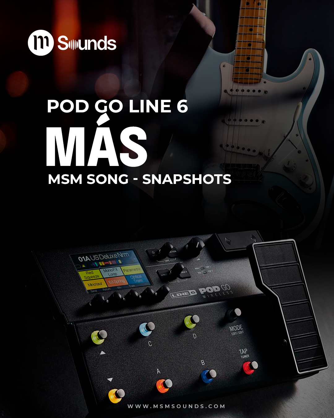 POD GO - MÁS MSM SONG SNAPSHOTS