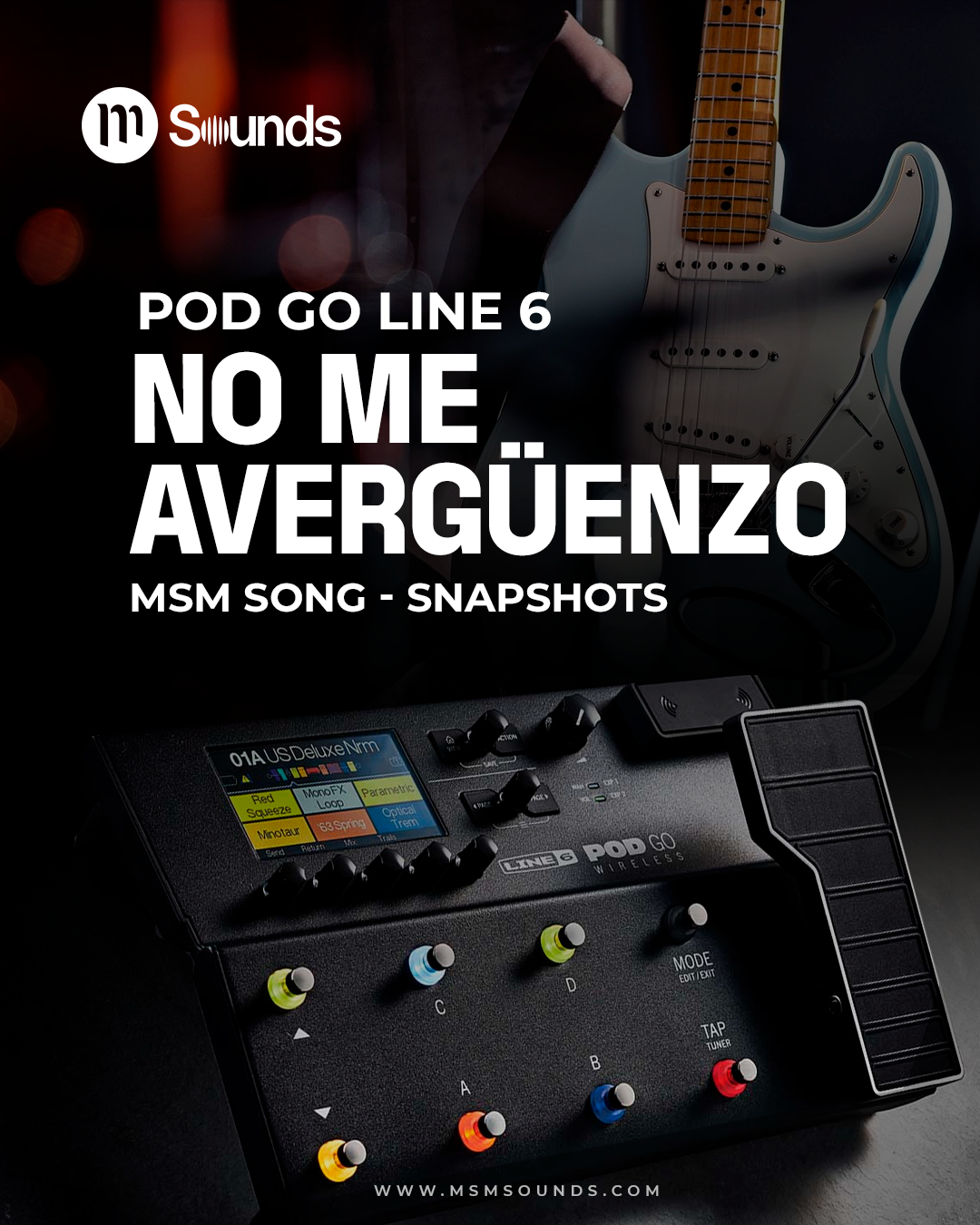 POD GO - NO ME AVERGÜENZO MSM SONG SNAPSHOTS