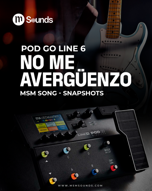 POD GO - NO ME AVERGÜENZO MSM SONG SNAPSHOTS